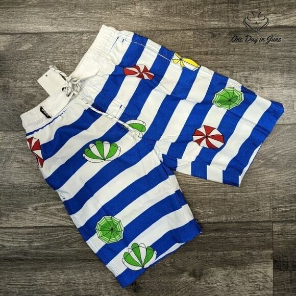 Tailor Pal Love Other - Tailor Pal Love Pocketed Board Shorts Swimsuit Size M